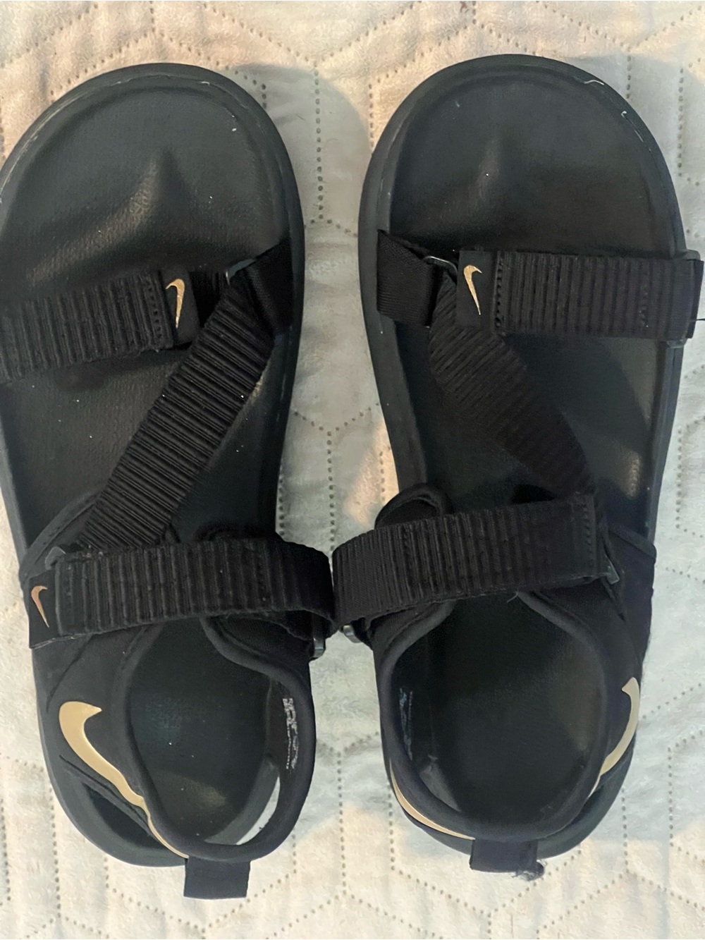 Nike Vista Sandals Women’s Size 10 Black Strappy
